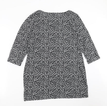 Womens UK Size 16 Marks and Spencer Black Pullover Jumper