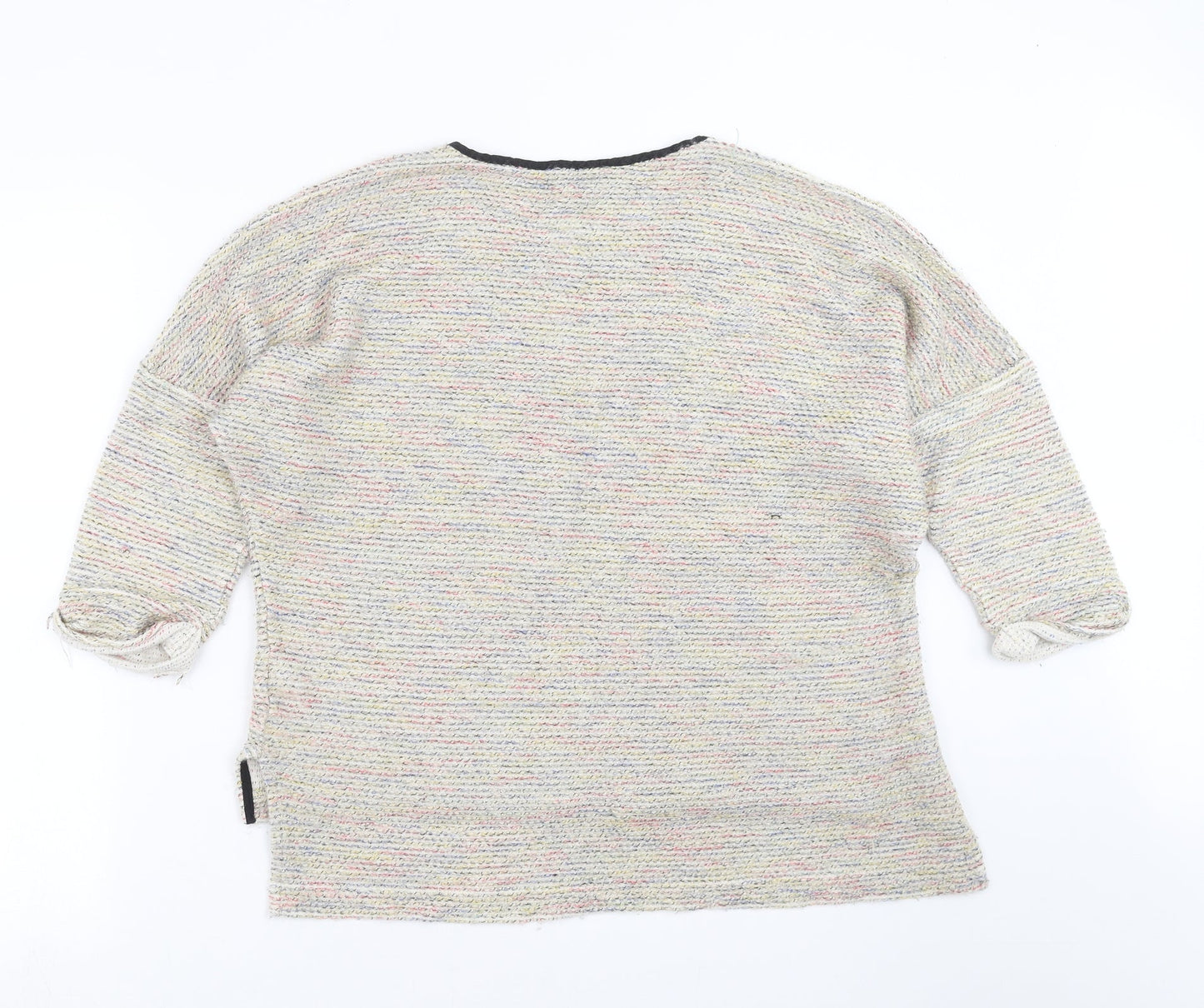 Womens UK Size 12 Topshop Beige Pullover Jumper