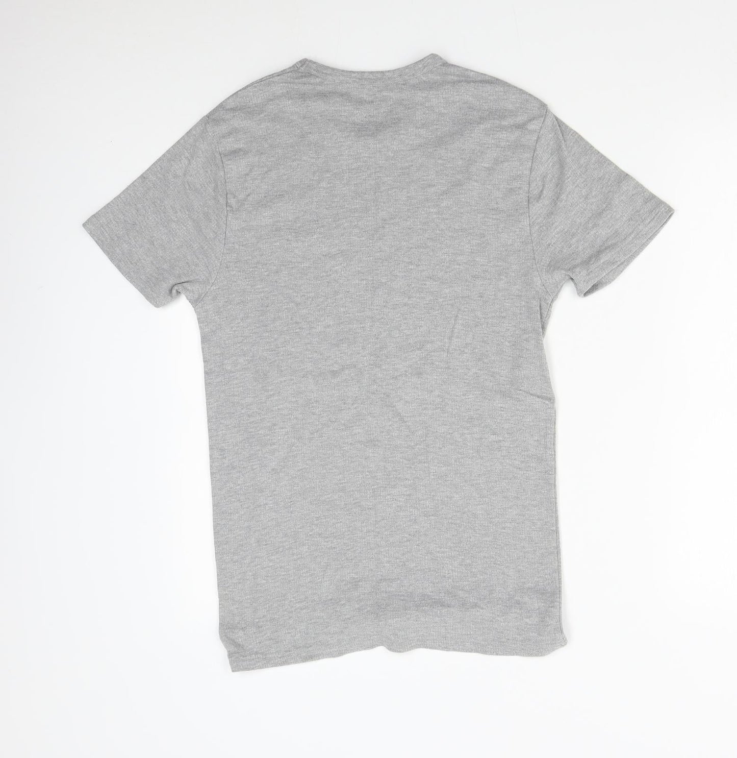 Womens UK Size L TU Grey Basic T-Shirt