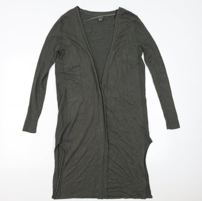 Primark Womens Green  Knit Cardigan Jumper Size 10