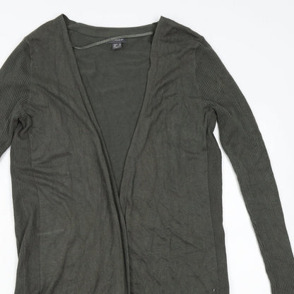 Primark Womens Green  Knit Cardigan Jumper Size 10