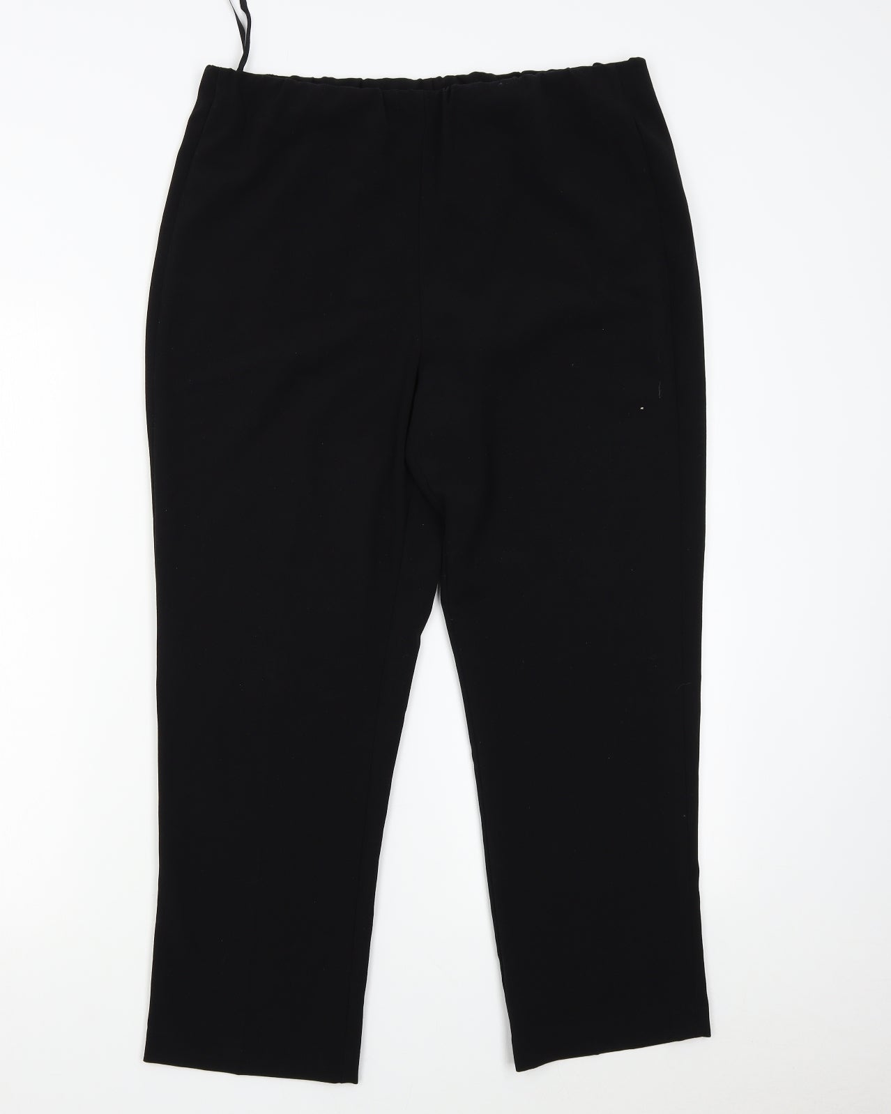 Womens UK Size 14 Isle Regular Fit  Black Trousers