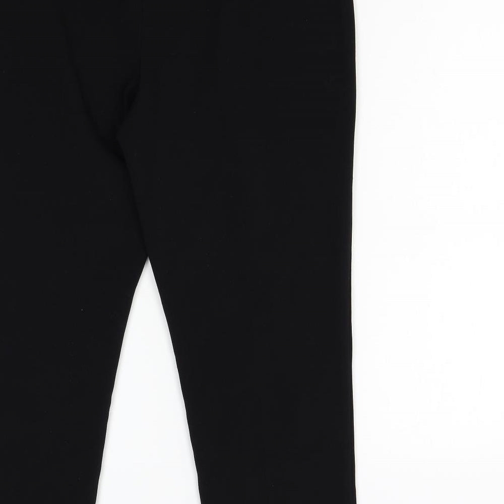 Womens UK Size 14 Isle Regular Fit  Black Trousers