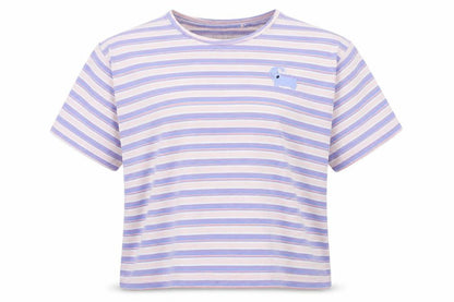 NEXT Girls Multicoloured Striped  Basic T-Shirt Size XS  - Dog