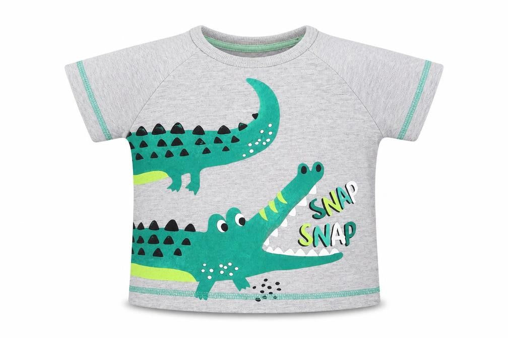Matalan Baby Grey   Basic T-Shirt Size 9-12 Months