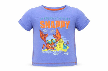 Pep&Co Boys Blue   Basic T-Shirt Size 12-18 Months