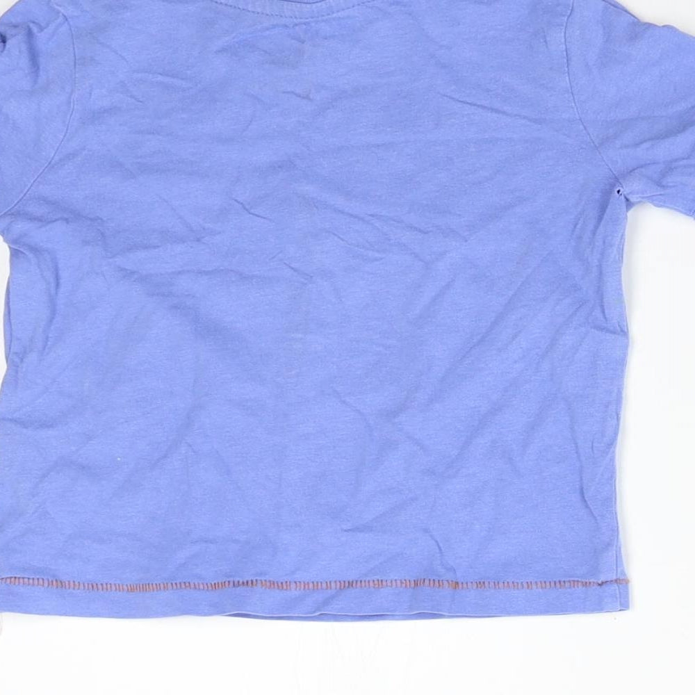 Pep&Co Boys Blue   Basic T-Shirt Size 12-18 Months