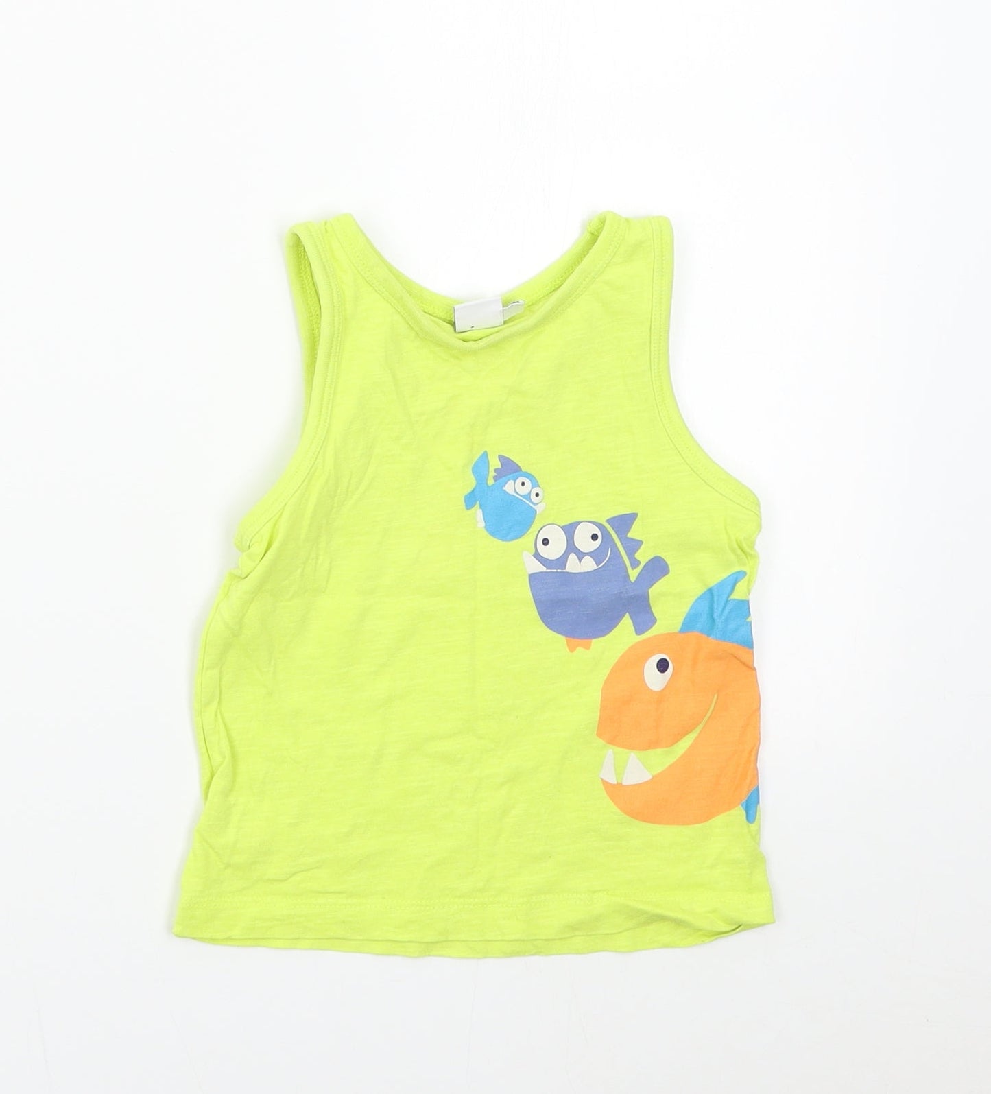 Mini Club Baby Yellow   Basic Tank Size 18-24 Months