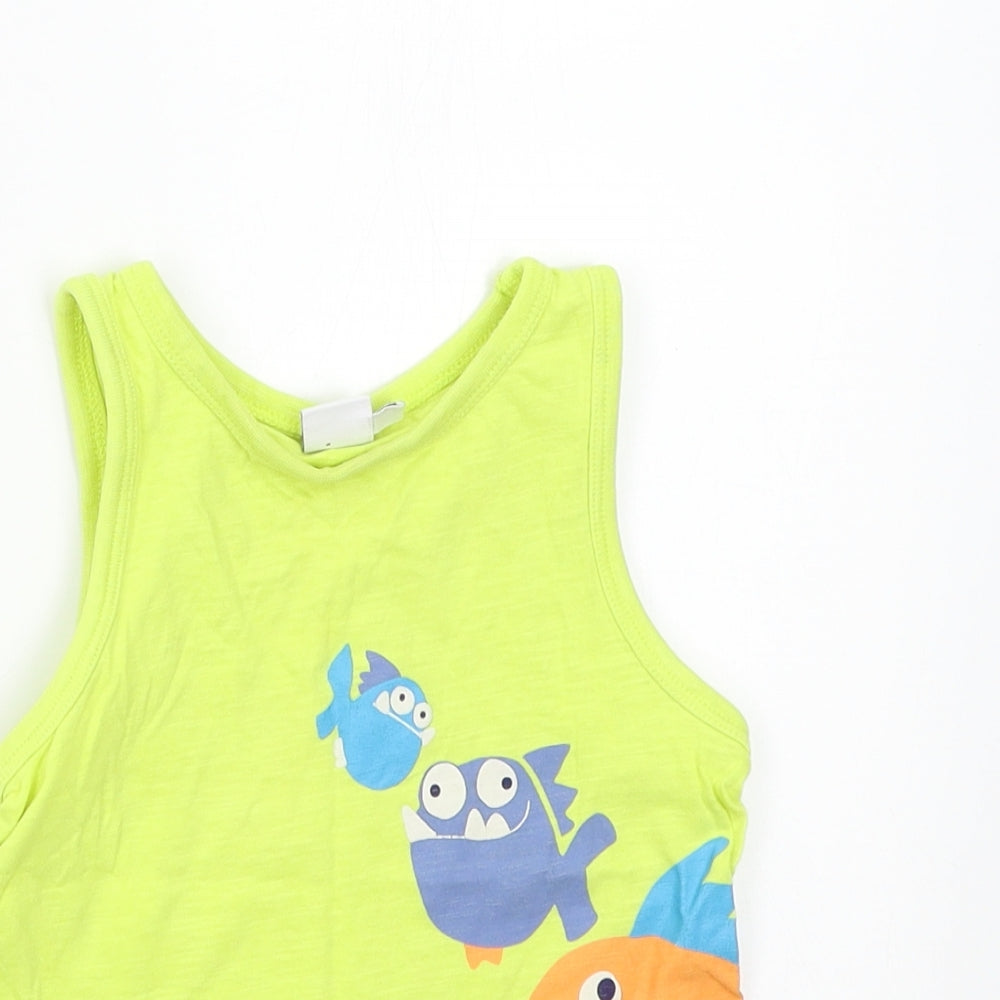 Mini Club Baby Yellow   Basic Tank Size 18-24 Months