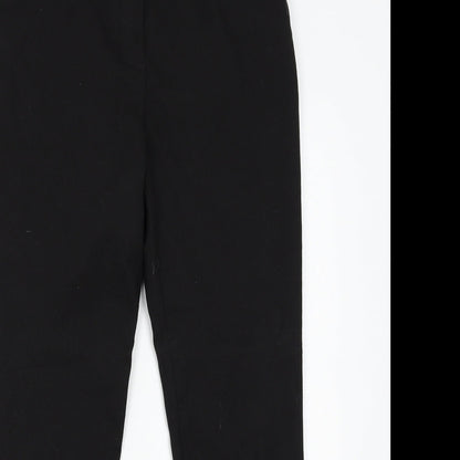 Womens UK Size 8 NEXT Regular Fit  Black Trousers