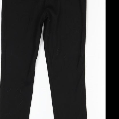 Womens UK Size 8 NEXT Regular Fit  Black Trousers