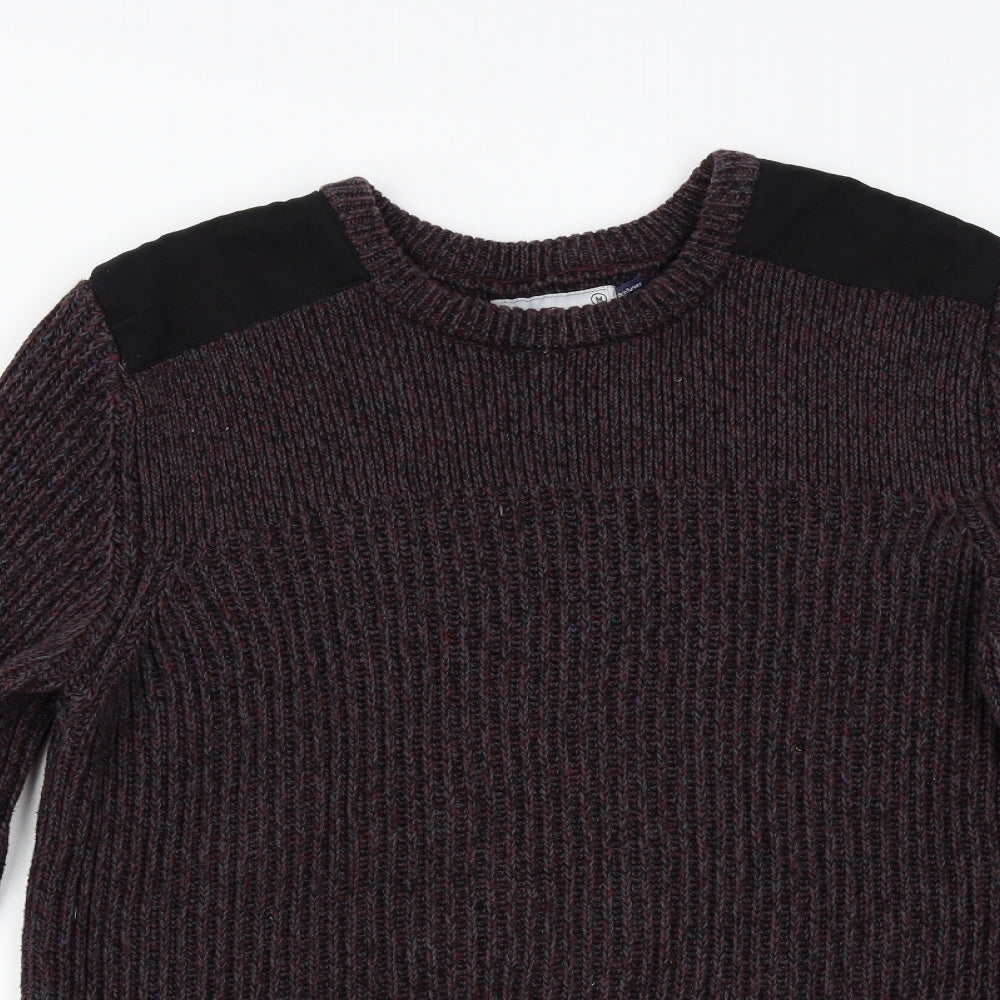 Topman Mens Multicoloured  Knit Pullover Jumper Size M