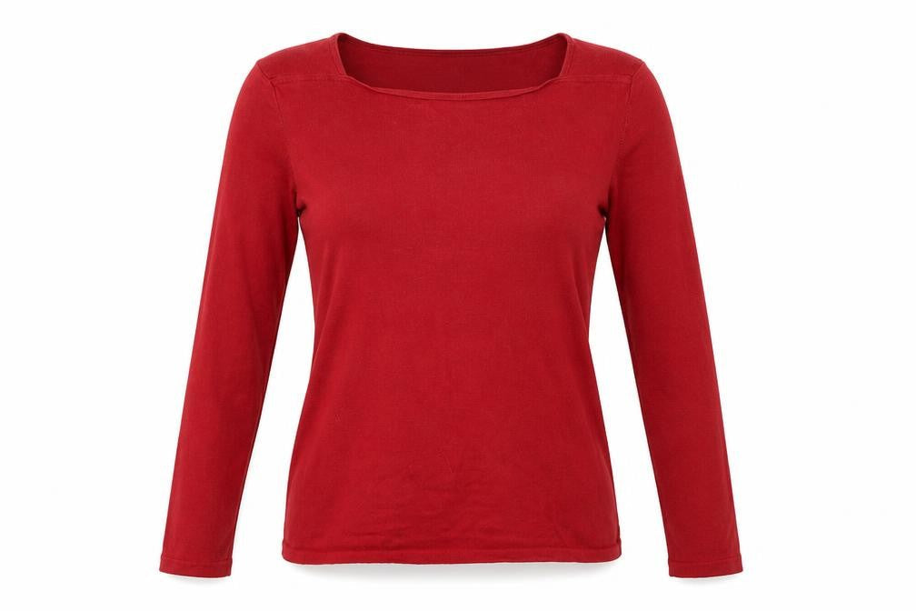 Womens UK Size 6 NEXT Red Pullover Jumper