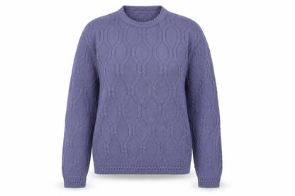Womens UK Size 14 Happit Purple Pullover Jumper