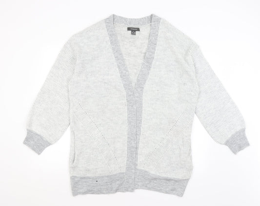 Primark Womens Grey   Cardigan Jumper Size S