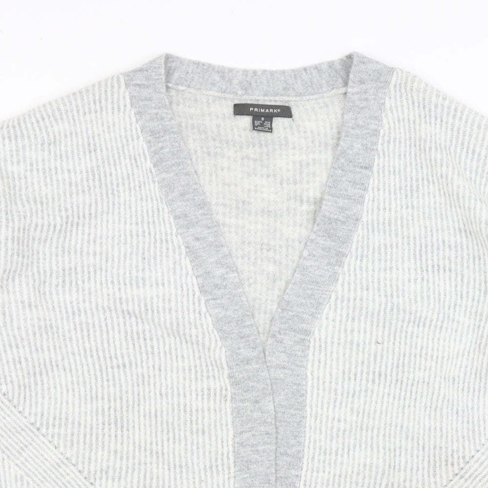Primark Womens Grey   Cardigan Jumper Size S