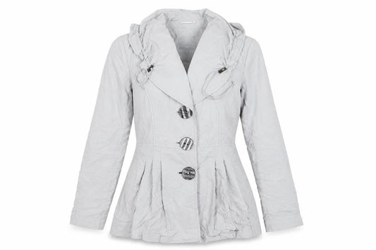 Womens UK Size 10 Per Una Grey Jacket