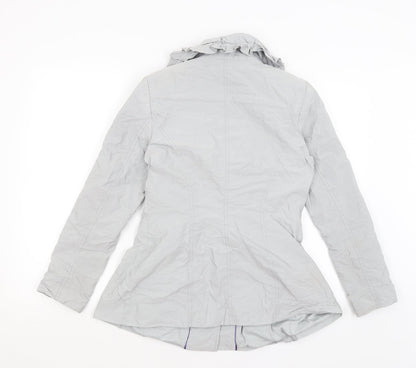Womens UK Size 10 Per Una Grey Jacket