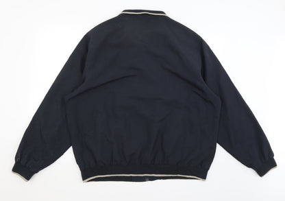 Mens UK Size L Chums Blue Rain Coat
