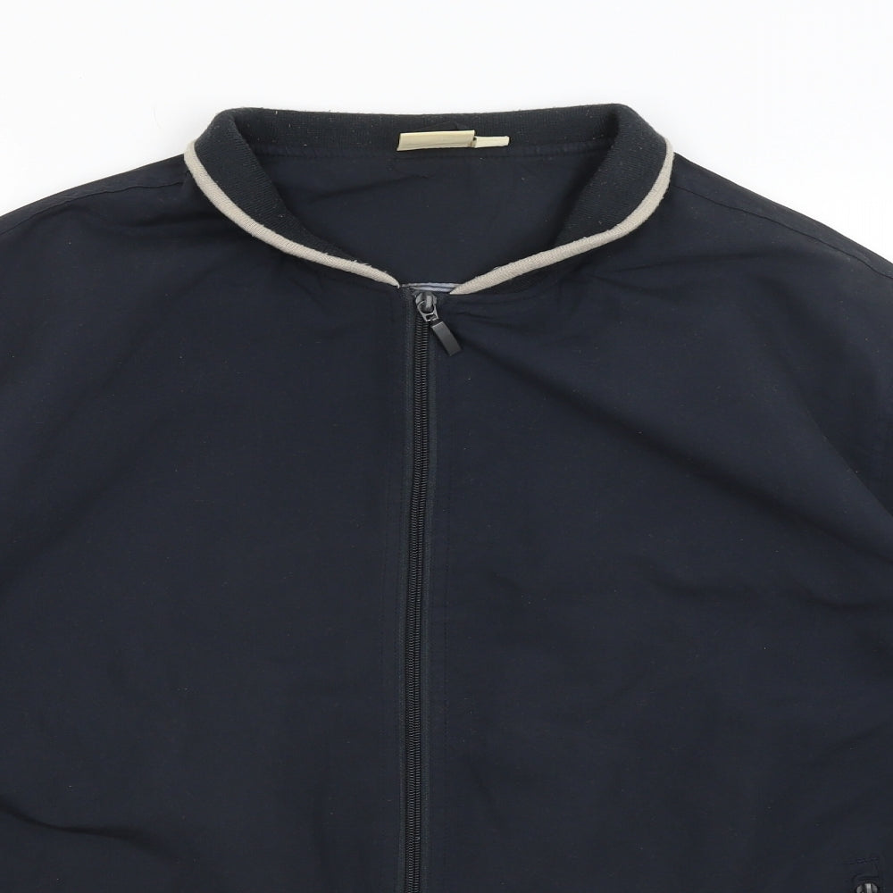 Mens UK Size L Chums Blue Rain Coat