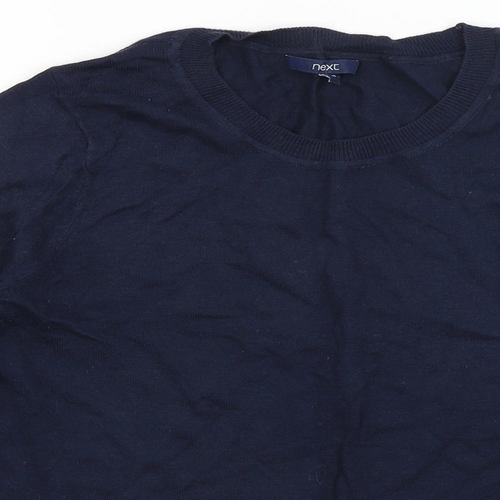Womens UK Size 14 NEXT Blue Pullover Jumper