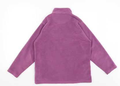 EWM Womens Purple   Full Zip Jumper Size S