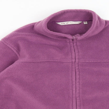 EWM Womens Purple   Full Zip Jumper Size S
