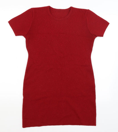 Preworn Womens Red   T-Shirt Dress  Size XS