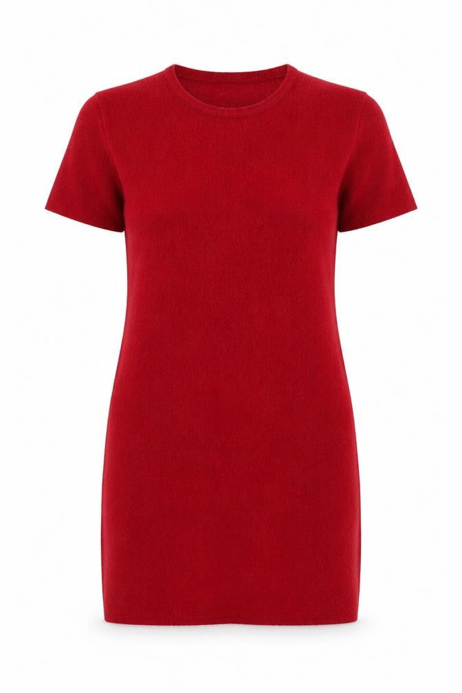Womens Red   T-Shirt Dress  Size XS