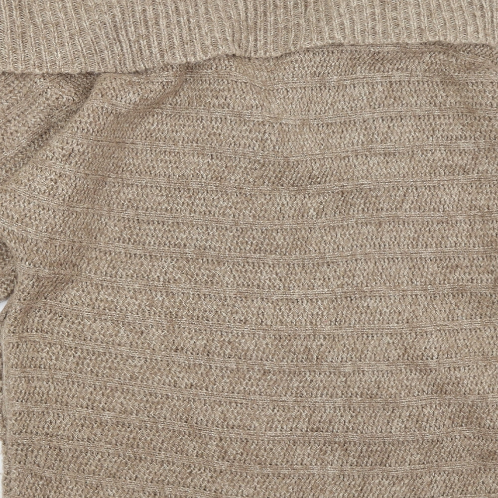 Womens UK Size 12 New Look Brown Cardigan Jumper