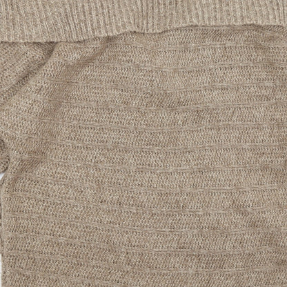 Womens UK Size 12 New Look Brown Cardigan Jumper