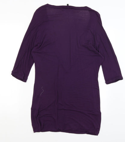 Womens UK Size 14 M&S Purple Pullover Jumper