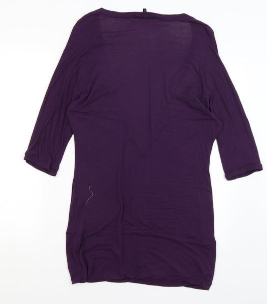 Womens UK Size 14 M&S Purple Pullover Jumper