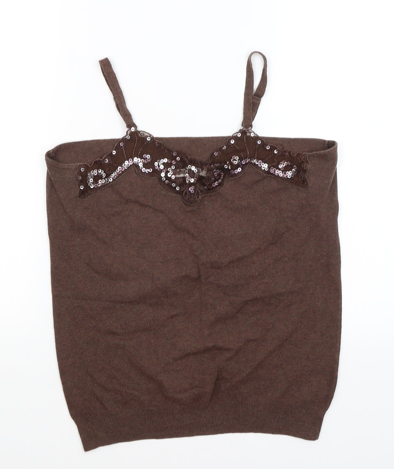Queens Park Womens Brown   Basic Tank Size XL