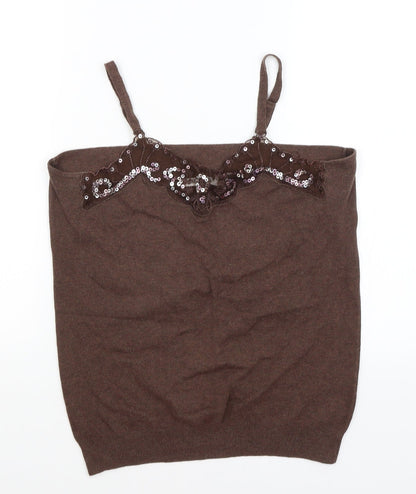 Queens Park Womens Brown   Basic Tank Size XL