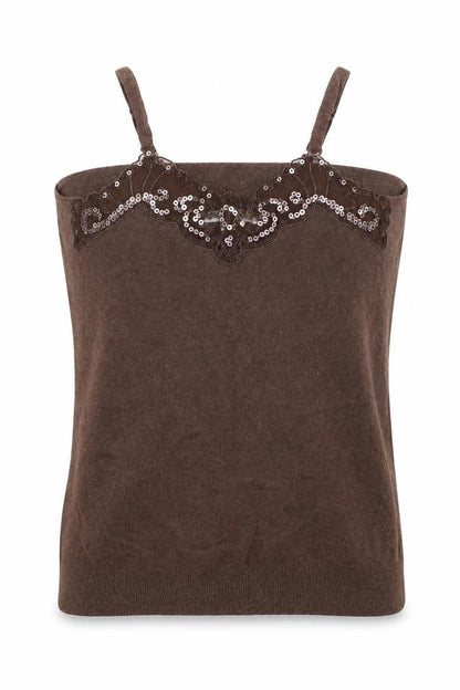 Queens Park Womens Brown   Basic Tank Size XL