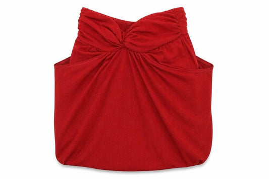 Womens UK Size 12 South Red Basic Blouse