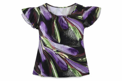 Womens UK Size 14 Mimosa Multicoloured Basic Blouse