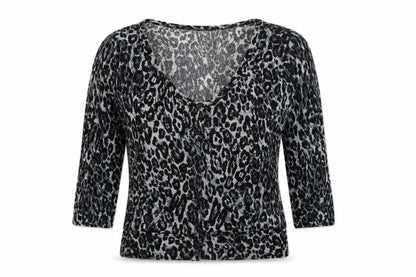 Womens UK Size 12 New Look Grey Basic Button-Up