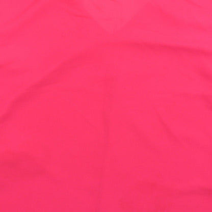 F&F Womens Pink  Satin Basic Blouse Size 14