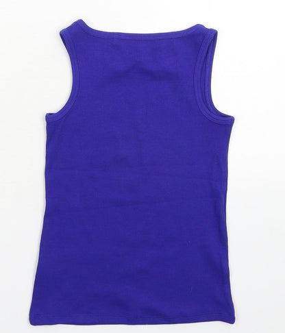 NEXT Girls Blue   Basic Tank Size 6 Years