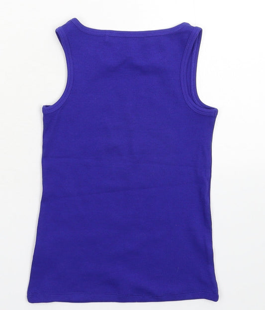 NEXT Girls Blue   Basic Tank Size 6 Years