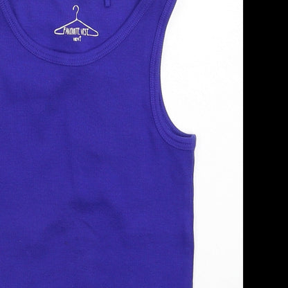 NEXT Girls Blue   Basic Tank Size 6 Years