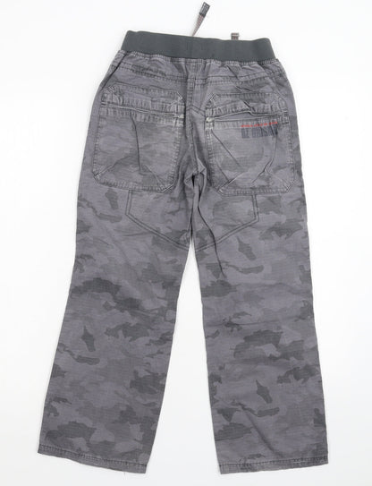 Blue Zoo Boys Grey Camouflage Denim Straight Jeans Size 9 Months