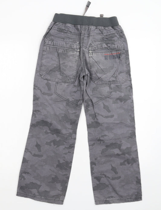 Blue Zoo Boys Grey Camouflage Denim Straight Jeans Size 9 Months