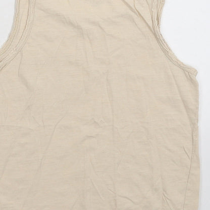 NEXT Girls Beige   Basic Tank Size 9 Years