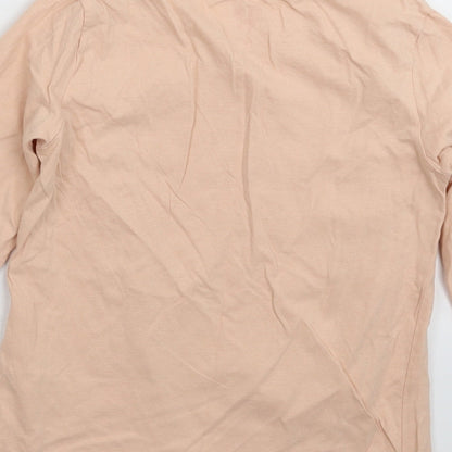 Very Girls Beige   Basic T-Shirt Size 11 Years