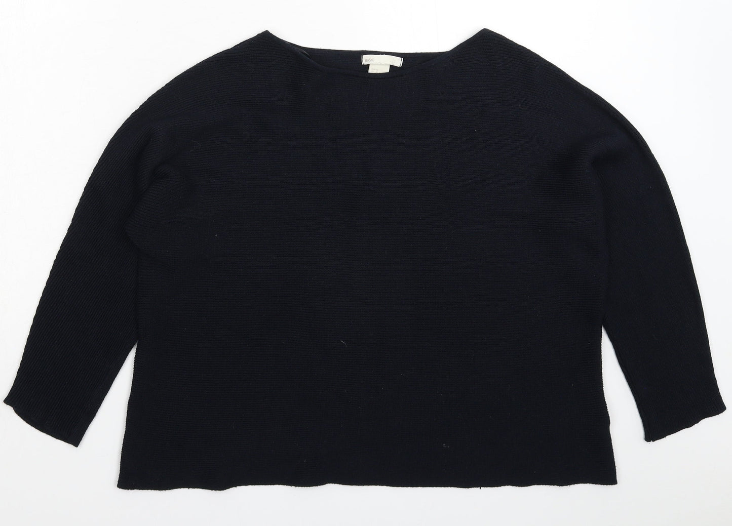 Womens UK Size M H&M Blue Pullover Jumper