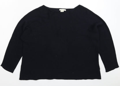Womens UK Size M H&M Blue Pullover Jumper
