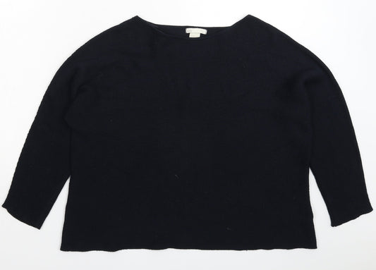 Womens UK Size M H&M Blue Pullover Jumper